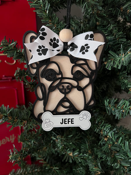 French Bulldog  Ornament