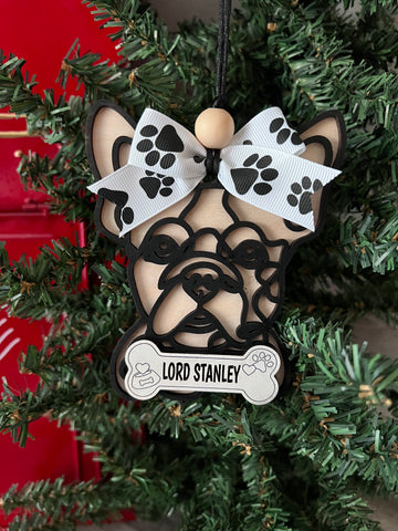 Boston Terrier Ornament