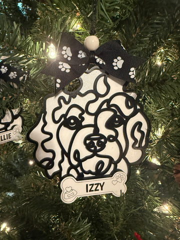 Goldendoodle Ornament