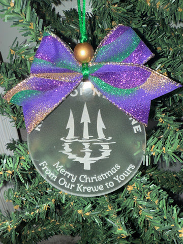 Krewe of Neptune Christmas Ornament