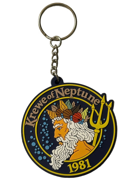Krewe of Neptune Crest Key Chain