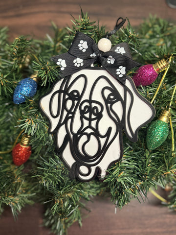 Golden Retriever Ornament
