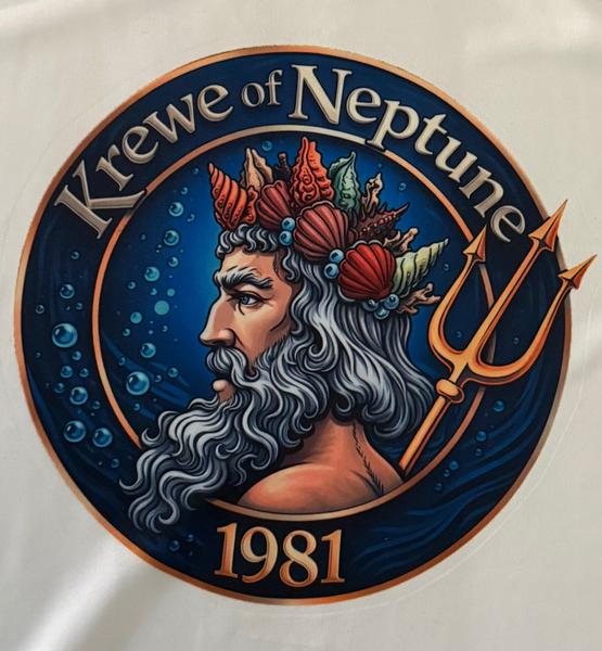 Krewe of Neptune Crest T-shirt