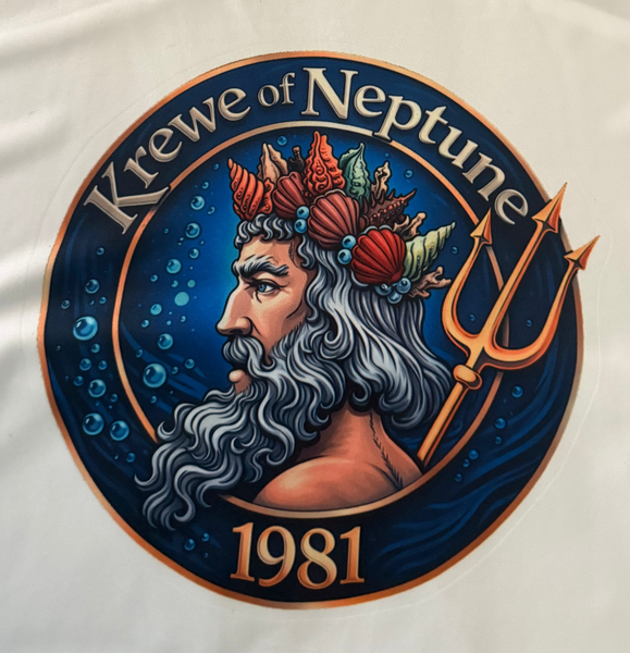 Krewe of Neptune Crest T-shirt