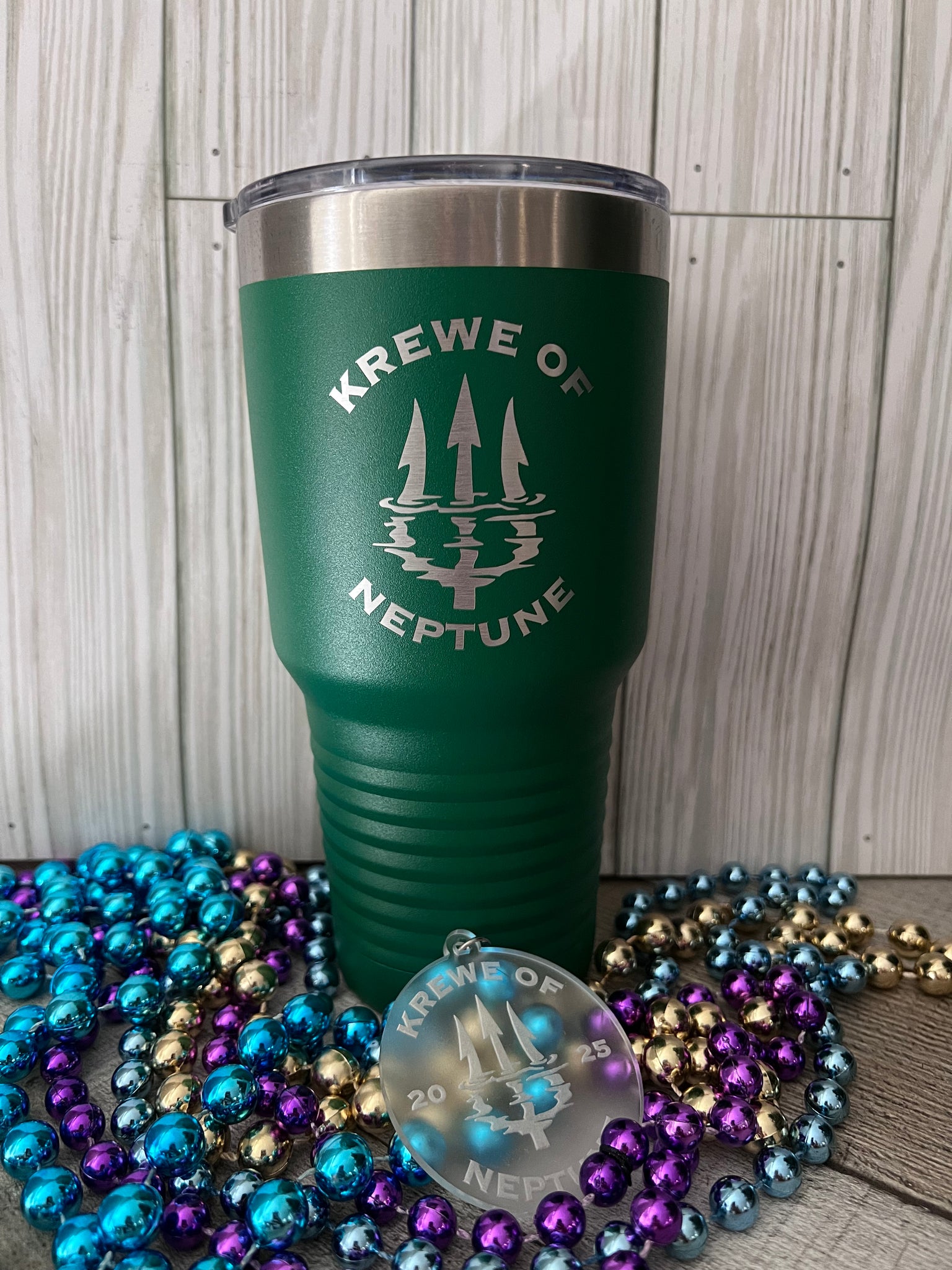 Krewe of Neptune 30 oz tumbler