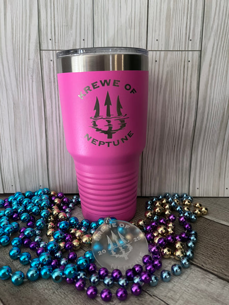 Krewe of Neptune 30 oz tumbler