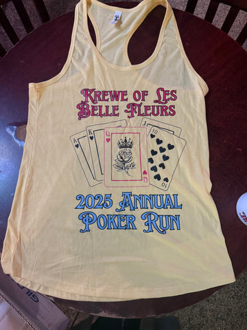 Les Belle Fleurs Poker Run Tank